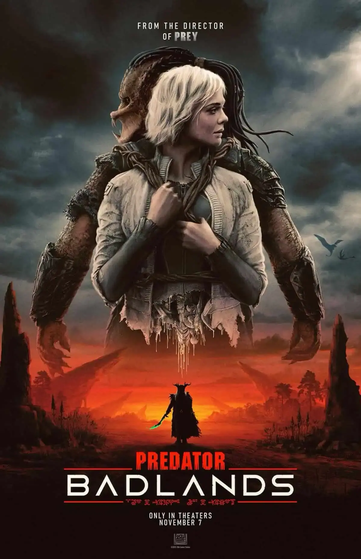 Cartel de la película Predator: Badlands